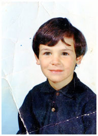 Author Cliff McNish as a child