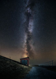 Impression aus Dänemarks neuem Dark Sky Park auf der Wattenmeerinsel Mandø. Foto: Lars Roed/PR