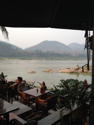 Zusammenfluss Nam Khan und Mekong