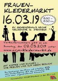 Flyer: Frauenkleidermarkt (vergrößerbar)