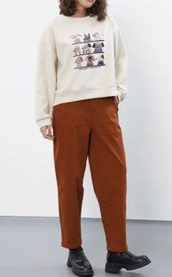 ドックプリントカットソー フォーユー価格　2,680円（税込） ふだん着におすすめのスウェットです    