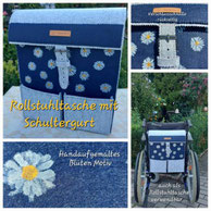 Rollstuhl & Schultertasche mit Blüten-Motiv (RT4) https://www.schreib-naehwerkstatt.de/andrea-s-nähwerkstatt/rollstuhl-taschen/#cc-m-product-11768683674