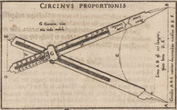 Levine Hulsii; Beschreibung und Unterricht deß Jobst Burgi Proportional Circkels, Franckfurt 1604 [e-rara]