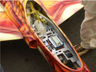 Organes internes d'un avion RC