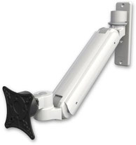 壁面固定逆向きモニターアーム(昇降式、ウォールチャネル対応)ASUL182iBV-W3