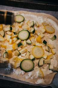Flammkuchen Olivenöl