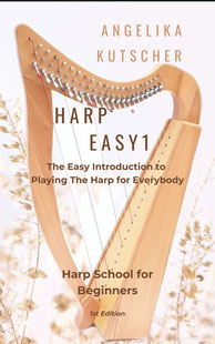 harp school, harp book, beginners, children, adult, easy learning harp, PDF download, scores, notes for ipad