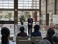 鳥澤由克静岡県議会議員よりご祝辞をいただきました