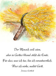 ährenernte, Sichel, Jeremias Gotthelf