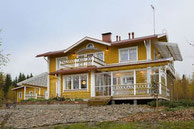Architektenhaus - Exklusives Holzhaus in Blockbauweise - Individuelles Blockhaus bauen in Baden Württemberg, Niedersachsen, Sachsen Anhalt, Nordrhein-Westfalen, Düsseldorf - Hannover - Berlin - Brandenburg - Hausbau - Holzbau - Hersteller - Zimmerei  