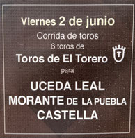 Toros d'El Torero pour Uceda Leal, Morante de la Puebla et Sébastien Castella