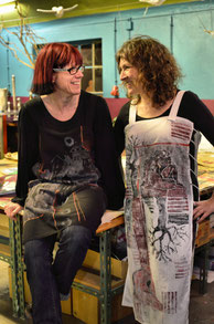 KTK , Kleid trifft Kunst, Malerin, Künstlerin Boehringen,