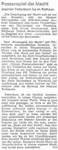 AZ Mainz, 15.12.1980