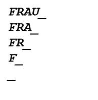 textur frau