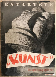 Poster for the Degenerate Art exhibition in Munich, 1937