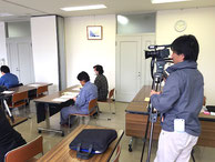 テレビ局の取材が入りました