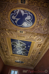 Salle Henri II, peintures de Georges Braque, Musée du Louvre