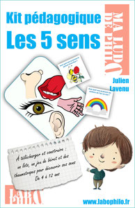 Activités dans l'esprit Montessori. Les 5 sens. Jeux Philo. Enfants.