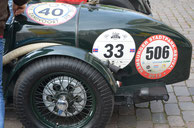 Heck eines Oldtimers Rallye Autos, FOTO: MiO Made in Oldenburg®, www.miofoto.de