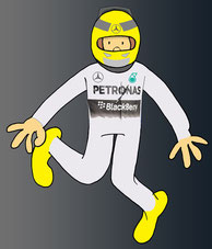 Nico Rosberg by Muneta & Cerracín