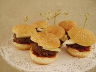Minihamburguesas de Buey