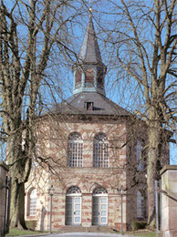 Schinkel-Kirche in Bischmisheim bei Saarbrücken