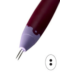 Pergamano single needle tool