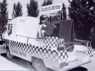 CITROËN HY    SCOTCH - BRITE     Caravane Tour de France 1962