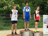 2. Platz im U14 M 5-Kampf, Dalibor Jovanhovic