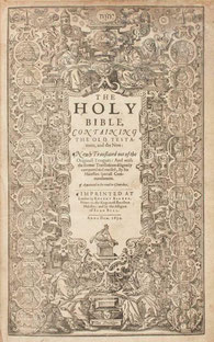 King James Bible 1634 online title page