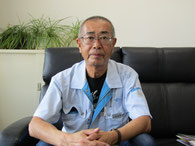 株式会社 岩手サントップ　工場長代理　佐藤裕明さん