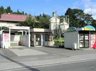 本吉室根線で唯一のガソリンスタンド