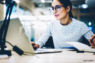 femme en télétravail