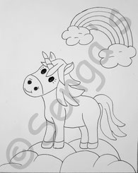 Einhorn Kindergartentasche