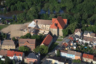 Luftbilder Hochwasser Nienburg