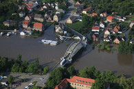 Luftbilder Hochwasser Alsleben