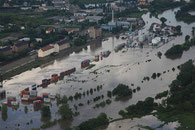 Luftbilder Hochwasser Halle