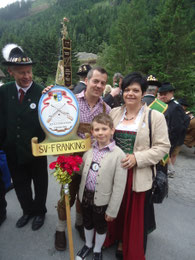 Besten Dank an unseren "Taferlbub"