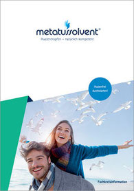 Cover Fachkreisinformation metatussolvent