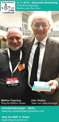 27.11.2019 - Berlin, Deutscher Bundestag - Öffentliche Anhörung "Medien unter Beschuss - Feldzug gegen Wikileaks und investigativen Journalisten"