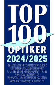 Auszeichnung TOP 100 Optiker 2024/2025