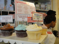 ロンドン五輪の頃のマグノリア・ベーカリー店頭