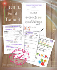 fichier grammaire Picot tome 3 LGJLJ Bien en classe educoul cycle 2 cycle 3