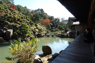 庭園が美しい智積院