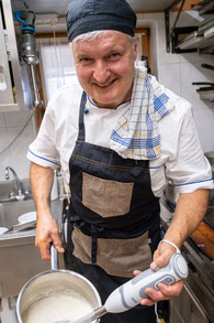 Gerhard Runggatscher del Rifugio delle Odle a Funes