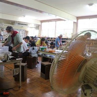大型扇風機登場