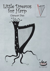 Frontcover of Sheet Music "Little Dreams for Harp"