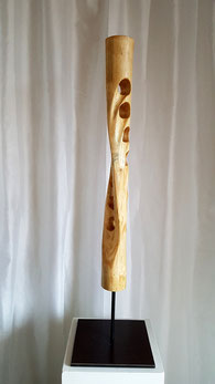holzskulptur, abstrakt, gunnar mozer