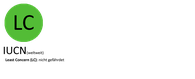 Gefährdungsstatus der Reiherente gemäß der Roten Liste der Brutvögel des IUCN, in Deutschland, Österreich und der Schweiz.