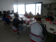 Los del curso online, empezando con las tablets